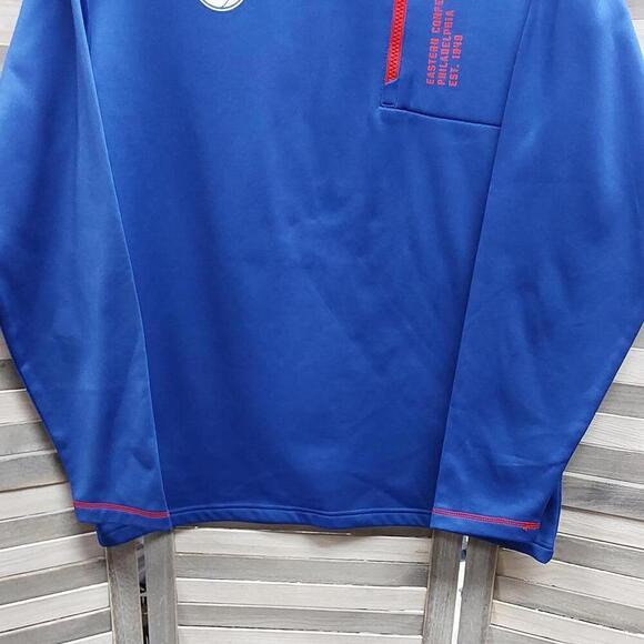 Men's Philadelphia 76ers Fleece Lined Sweatshirt | NBA | Large - Picture 2 of 11